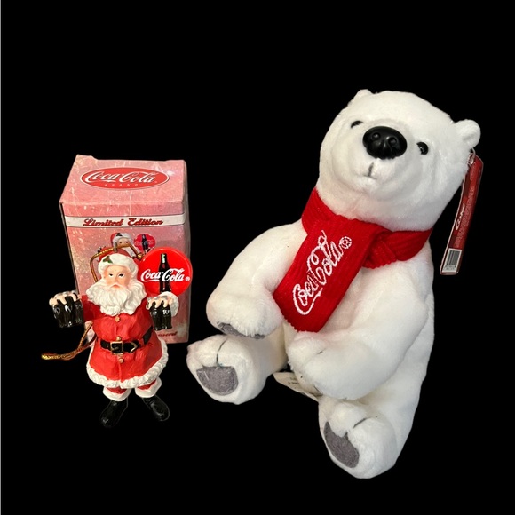 Vintage 2000 Coca Cola Santa Limited Edition Ornament "Merry Christmas to You " - Picture 2 of 11